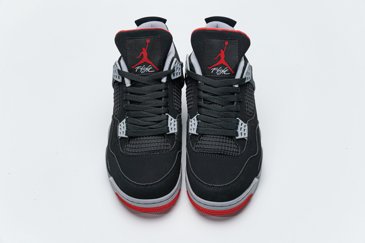 H12 Jordan 4 Retro Bred (2019) - Image 3
