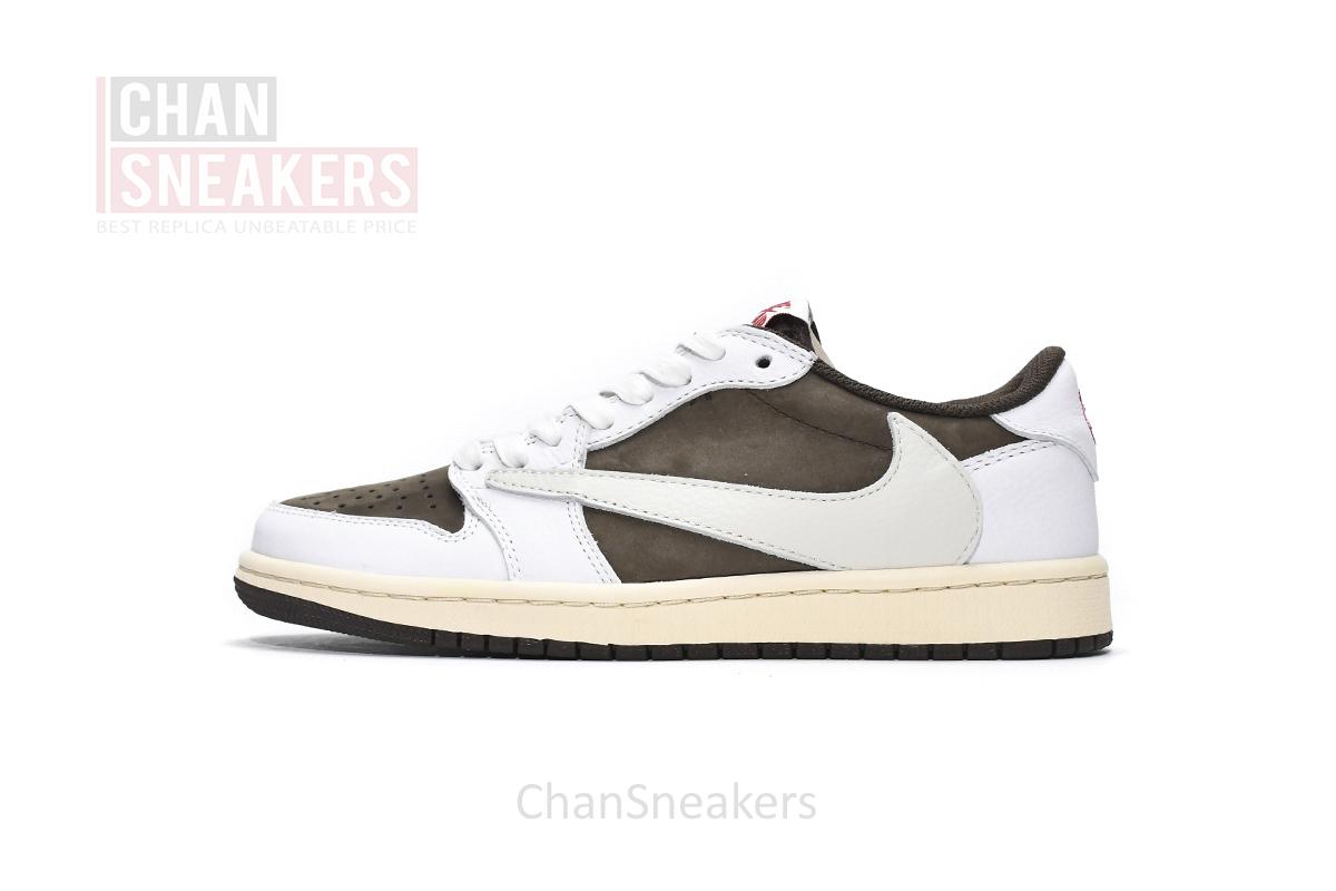 Travis Scott x Air Jordan DM2508-586 1 Low OG - Reverse Mocha