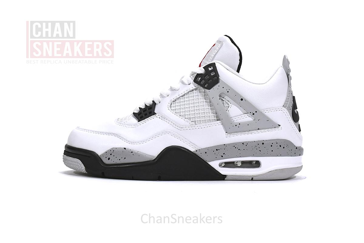 AIR JORDAN 4 RETRO WHITE CEMENT